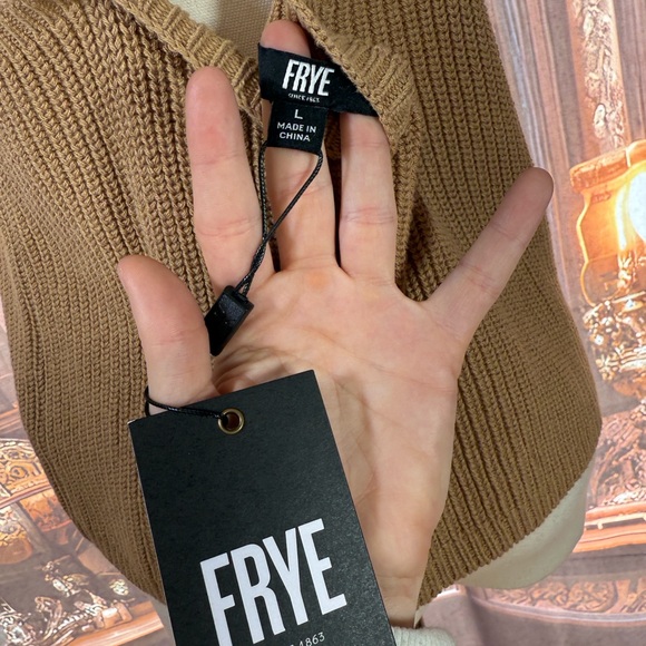 NWT Frye Crochet Cardigan & Tank Top Set - Size Large - Picture 9 of 9